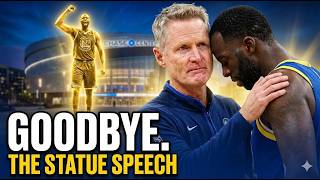 THE STATUE SPEECH. 🗽 Kerr’s Final Words on Draymond!