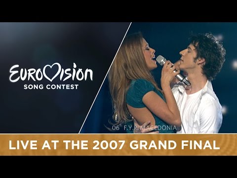 Karolina - Mojot Svet (F.Y.R. Macedonia) Live 2007 Eurovision Song Contest