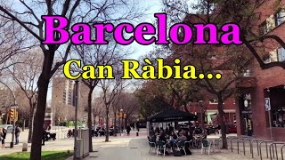 [4K] [SPAIN-BARCELONA] Walking along Can Ràbia street...09/MAR/2021 02:30 pm