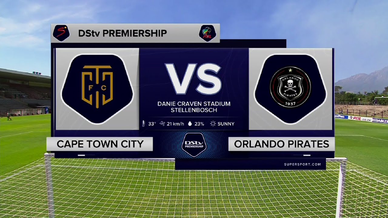 DStv Premiership | Cape Town City v Orlando Pirates | Highlights - YouTube