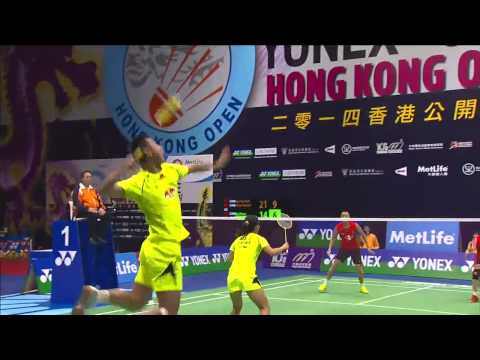 F - 2014 Hong Kong Open - Zhang Nan/Zhao Yunlei vs Xu Chen/Ma Jin
