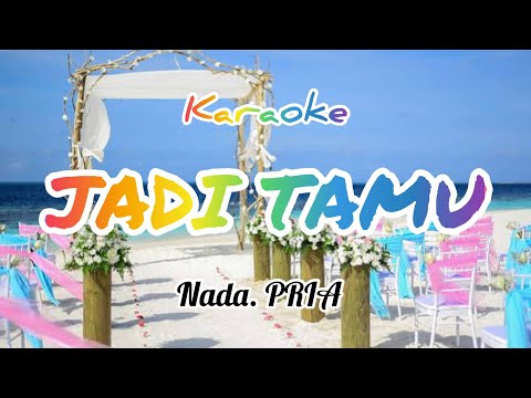 JADI TAMU- Fresly Nikijuluw - | Karaoke | nada Pria | cover keyboard |