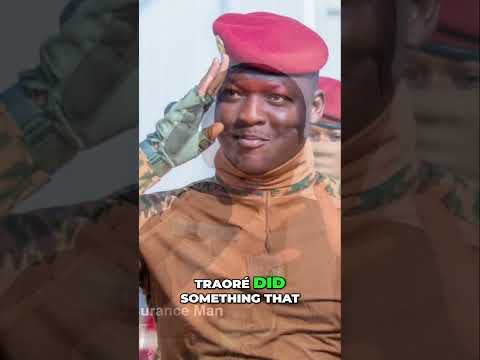 I'm The Captain Now: Burkina Faso's Leader Traoré
