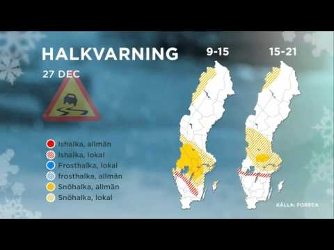 Väderspecial: Så blir nyårsvädret - Nyhetsmorgon (TV4)