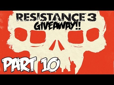 Resistance 3 Walkthrough Part 10 [Chapter 8] GIVEAWAY - Let's Play (Gameplay & Commentary)