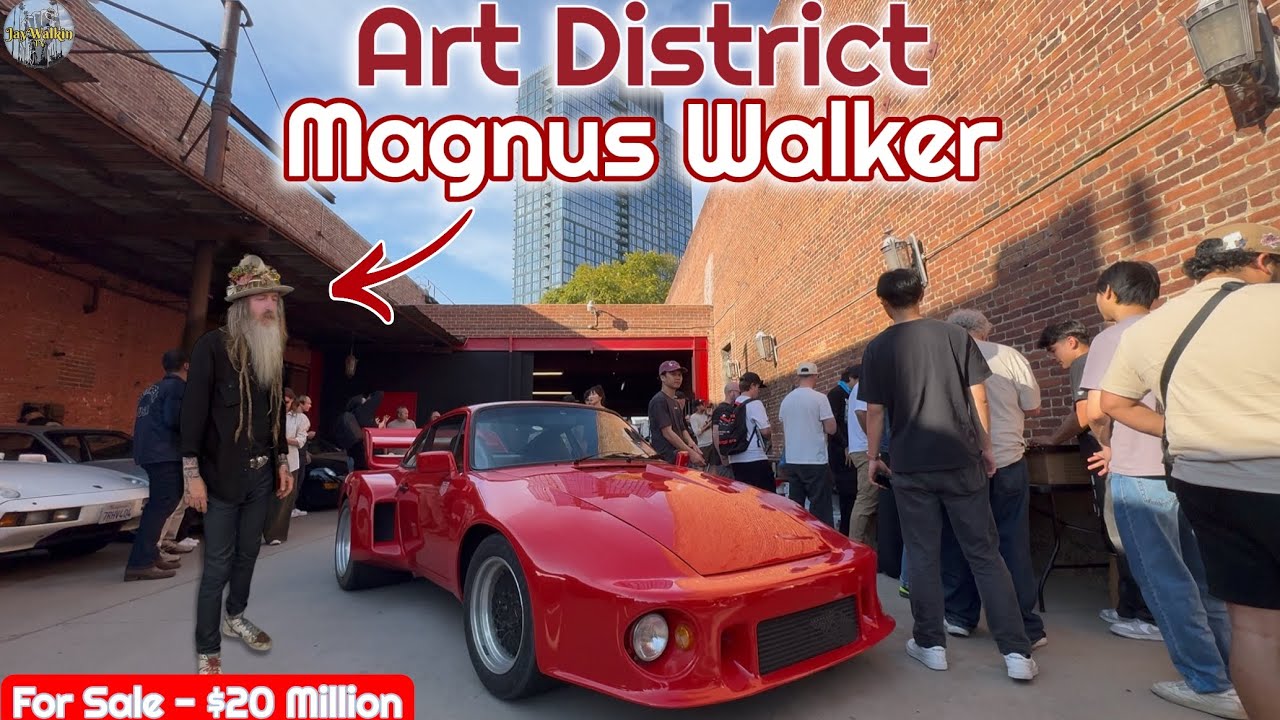 Magnus Walker (Urban Outlaw) Open House | Los Angeles, California [4K] 🇺🇸 