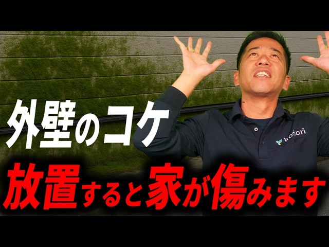 放置厳禁！外壁のコケやカビ、どうする？【外壁塗装】