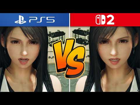 FF7 Remake Intergrade Looks GREAT on Switch 2 (PS5 VS Switch 2 Graphics Comparison)