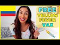 How To Get A FREE YELLOW FEVER VACCINATION in CARTAGENA, Colombia ♡