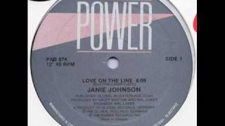 Janie Johnson - Love on the Line( Released in 1986)