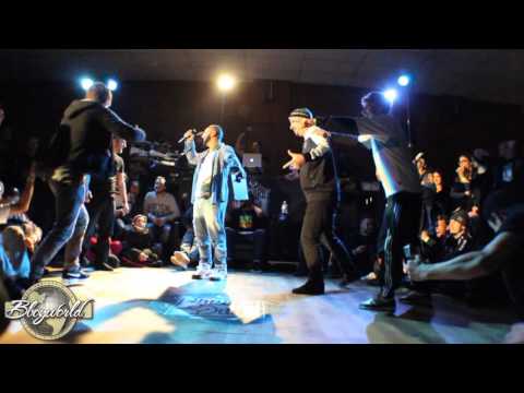 DJ Cali vs DJ Goss'One [DJ BATTLE] ▶ BREAKIN'DAY 2016 ◀ ⓒ .BBoy World | Belgium