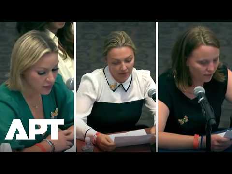 “We Were Abused As Teens”: Epstein Survivors Give Emotional Testimony During House Hearing | APT