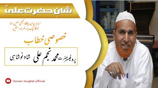 Hazrat Allama Maulana Syed Muhammad Ali Najam Shah