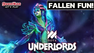 👹 Let`s play Dota Underlords Top Meta Build Fallen Mage!