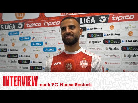 Interview after F.C. Hansa Rostock | Matchday 7 | #alwaysWide #onlytherwe