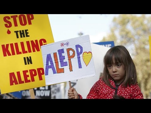 مظاهرة في لندن للمطالبة بحلّ الأزمة السورية