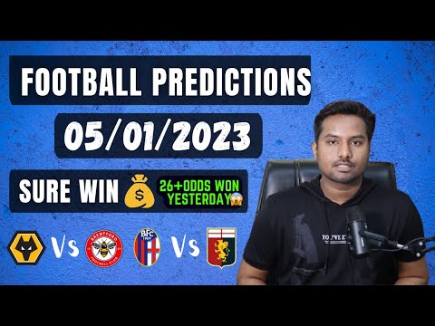 Football Predictions Today 05/01/2024 | Soccer Predictions | Football Betting Tips - FA CUP, Serie A