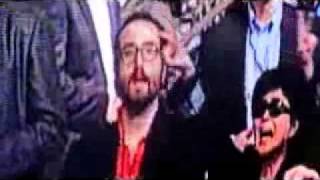 Paul McCartney in Vegas 2011- Yoko Ono, Sean Lennon, Olivia Harrison singing Give Peace a Chance