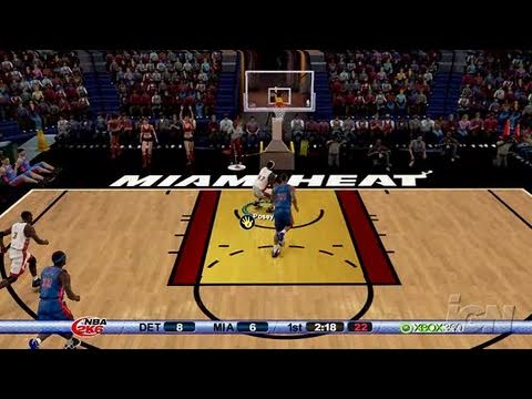 NBA 2K6 Xbox 360 Gameplay - Feeling the Heat (HD)