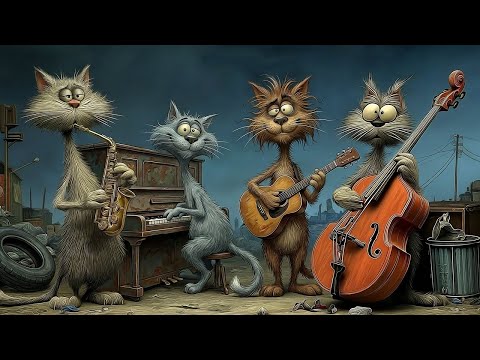Stray Cats Groove - Retro Swing Jazz - Nostalgic Jazz