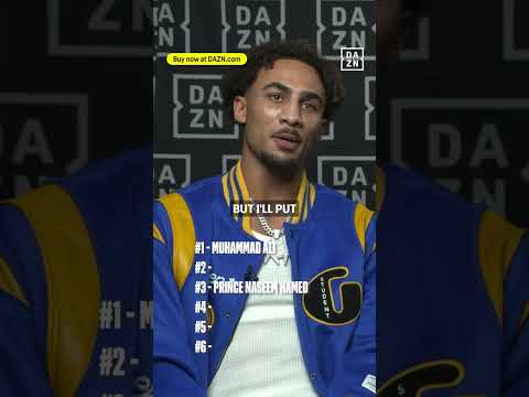 Blind ranking with Ben Whittaker 🥶