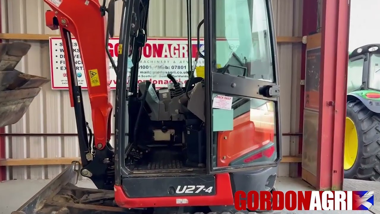 Kubota U27-4 Mini Excavator