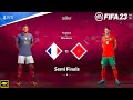 FIFA 23 - France Vs Morocco -  FIFA World Cup 2022 Qatar | Semi final | PS5™ [4K ]