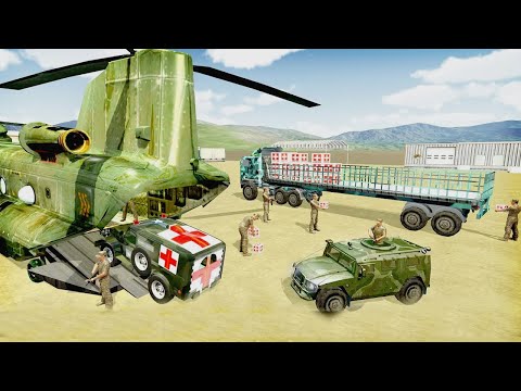 US Army Ambulance Driving Game : Transport Games 2021 - Gameplay Walkthrough Part 1 (Android, iOS)