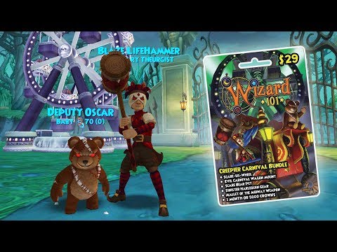 Wizard101: NEW HALLOWEEN BUNDLE! - Creepier Carnival Bundle