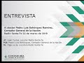 Entrevista al Contador General en Radio Santa Fe