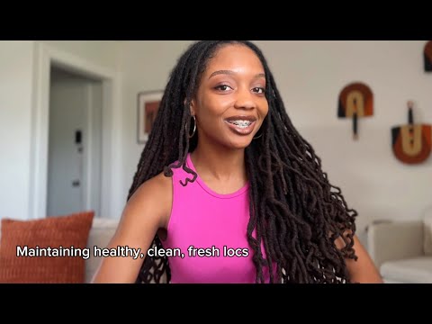 How I Keep my Locs Lint Free | My 21 Year Loc Journey