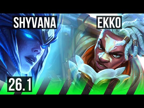 SHYVANA vs EKKO (JGL) | EUNE Master | 26.1