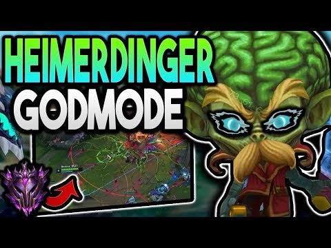 NEW HEIMERDINGER BUFFS HAVE MADE HIM A BOTLANE GOD IN MASTER TIER! - League of Legends