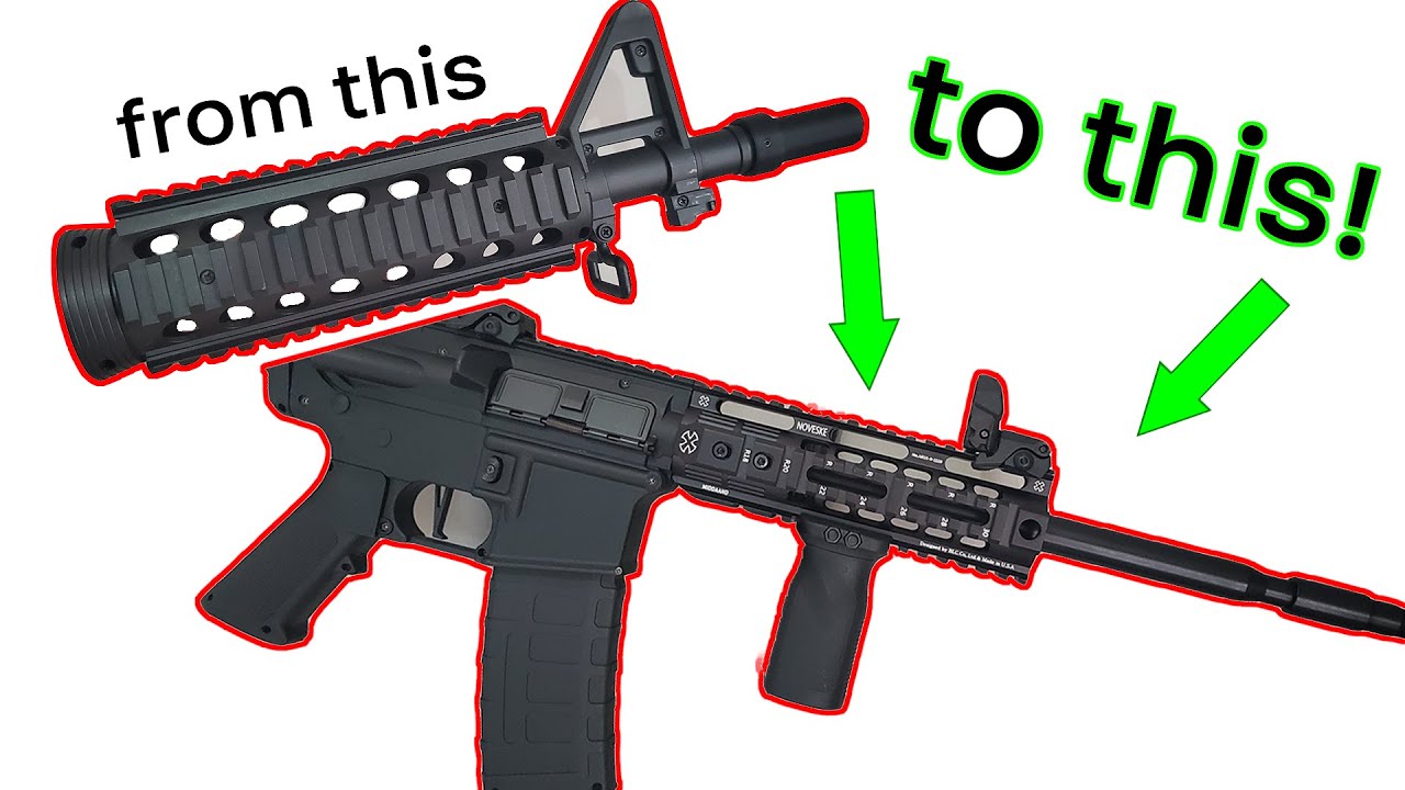 HOW TO | Metal Handguard Gen 8 | Gel Blaster