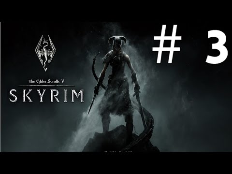 TES V: Skyrim Female Dark Elf Walkthrough - Part 3 - Bleak Falls Barrow