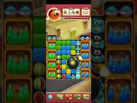 Toon Blast Level 2259 No Boosters Series