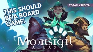 Moonsigil Atlas (Demo) | TOTALLY DIGITAL | Roguelike Deckbuilder with a Must-See Board Game Twist!