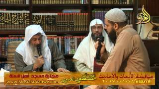 مناقشة الأبحاث والأحاديث بمكتبة مسجد أهل السنة بمنية سمنود 18 01 2017  11