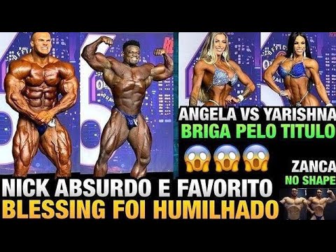 NICK ABSURDO HUMILHA BLESSING NO NY PRO - ANGELA BORGES PODE VENCER ? + ZANCA E DIOGO SHAPES ATUAIS