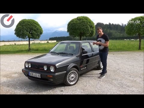 1989 VW Volkswagen Golf GTI II G60 118 kW / 160 PS Review, Test, Fahrbericht