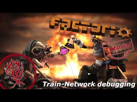 Train network debugging - Factorio Tutorial - 01