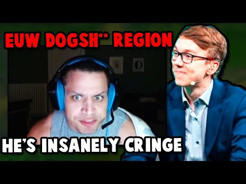 tyler1 flames thebausffs and how euw is a garbage region cause of him