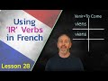 Learning French IR Verbs  | The Language Tutor *Lesson 28*