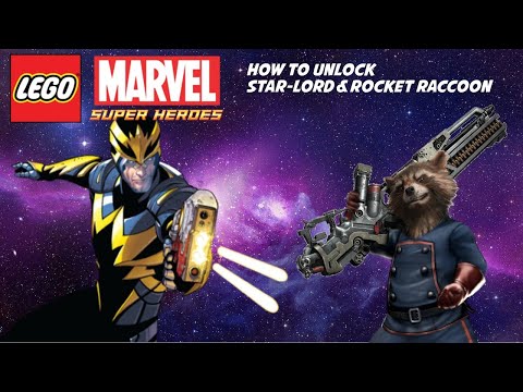LEGO Marvel Super Heroes - Unlocking Star-Lord and Rocket Raccoon (All Rocket Missions)