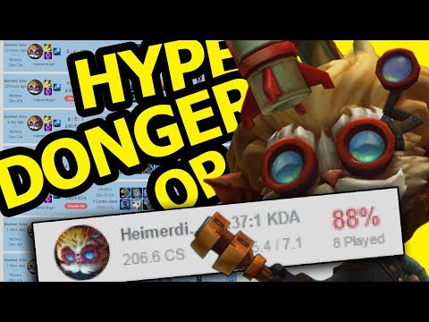 New Heimerdinger buff is LEGIT! Crushing meta picks + EASY ELO