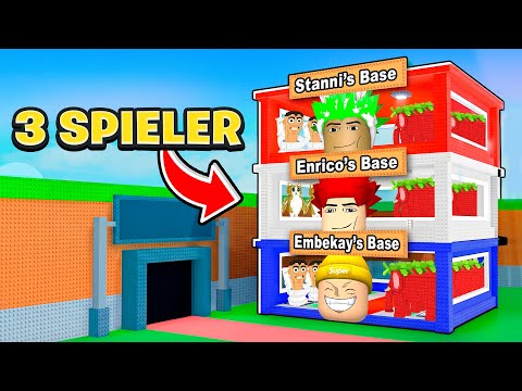 wir BAUEN eine YOUTUBER BASE in STEAL a BRAINROT!