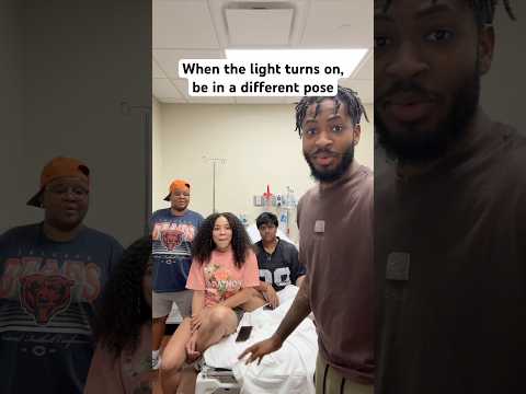 How we comfort Anj in the hospital 😂