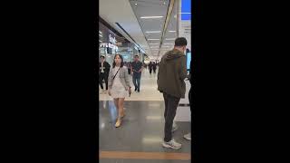How  to walk from Money Exchange  to MRT station ( TRX Samsung Galaxy)