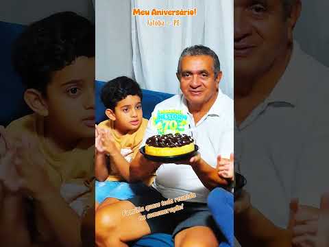 Meu aniversário de 70 anos com minha família em Jatobá PE.#jatoba #pernambuco #aniversario