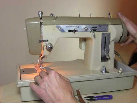 Privileg Nähmaschine Sewing machine Швейная машина test